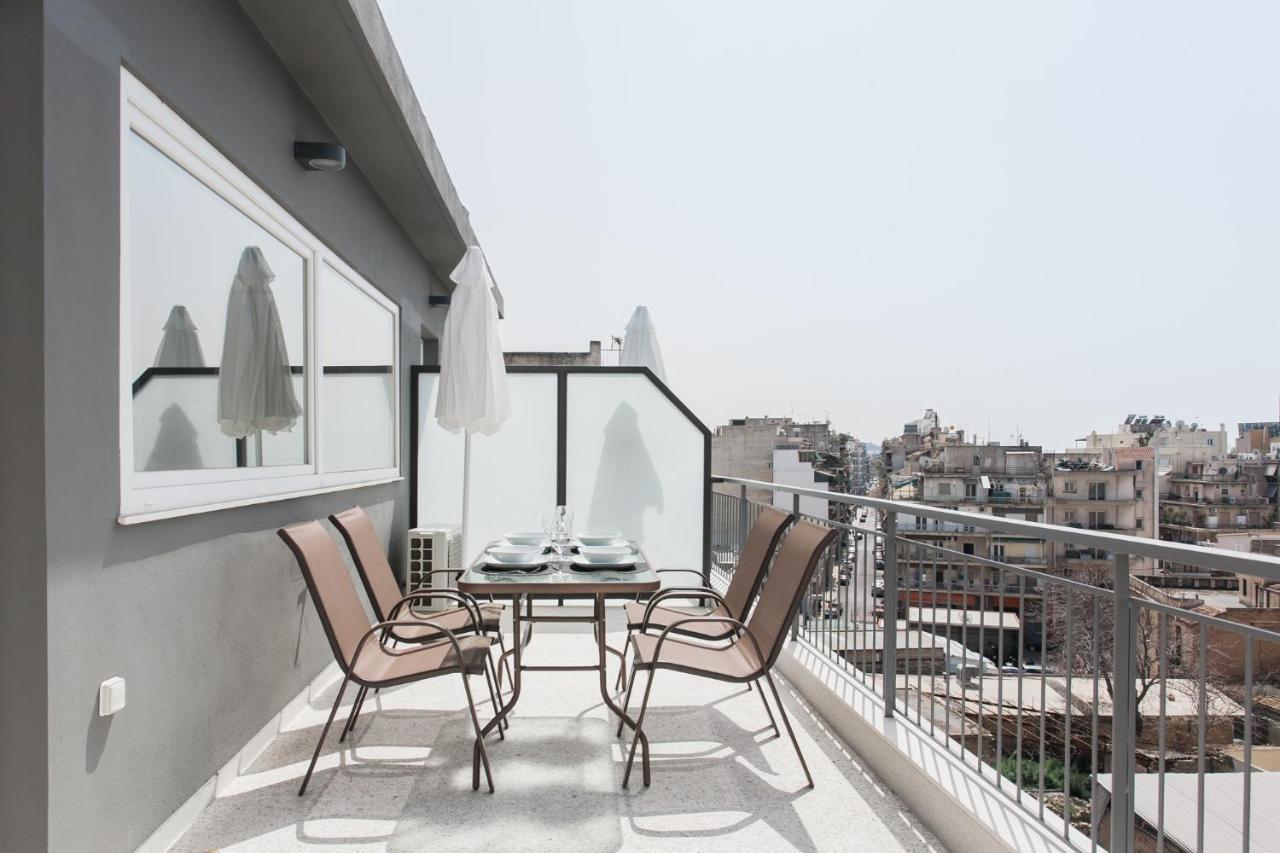 Wyz Attiki Aparthotel Athen Exterior foto